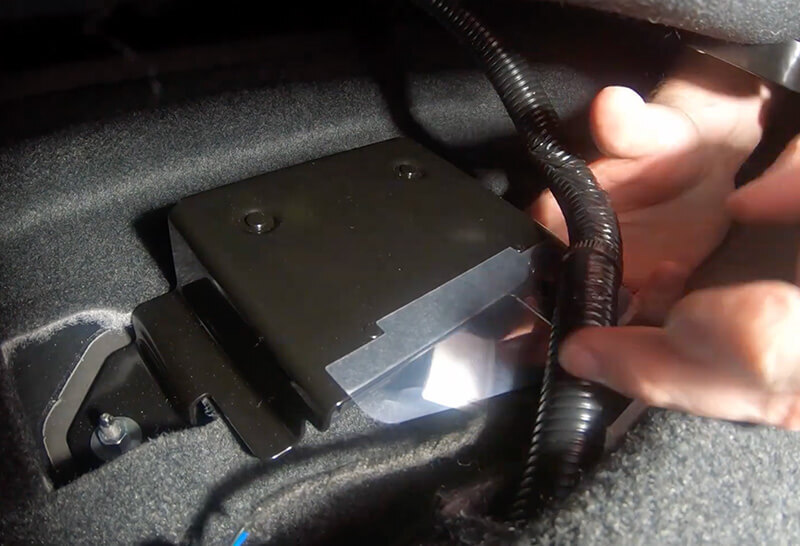 Autostop Eliminator Subaru Crosstrek Under Seat Install with RAB