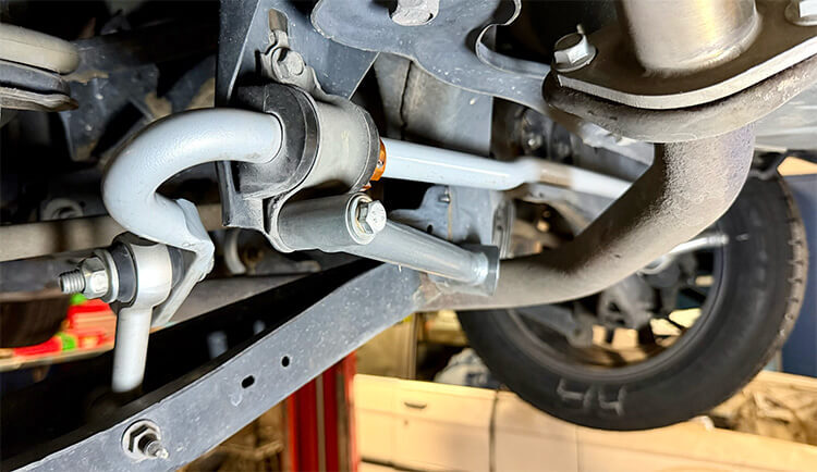 Whiteline Rear Sway Bar with Kartboy End Links / Drop Links